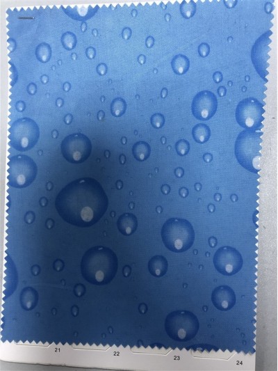 JS-BY 300D塗銀防水 水滴  背囊/雨衣面料 防雨防曬遮陽 正面照